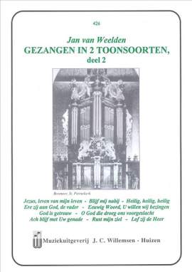 J. van Weelden: 10 Gezangen 2 (In 2 Toonsoorten)