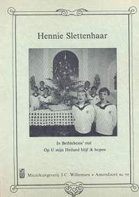 Hennie Slettenhaar: In Bethlehems Stal