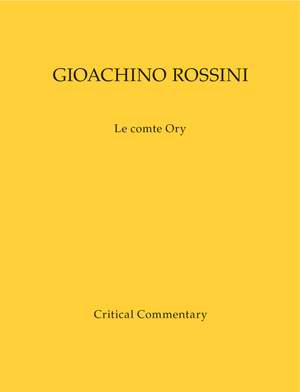 Rossini, Gioachino: Le comte Ory