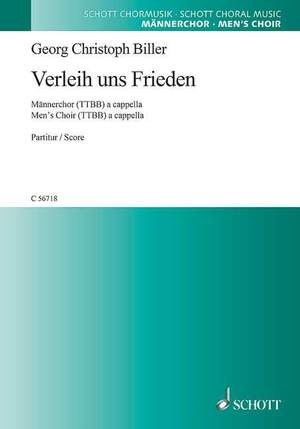 Biller, G C: Verleih uns Frieden
