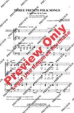 Three French Folk Songs SSA Product Image