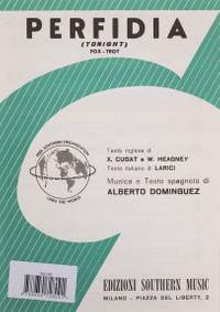 Alberto Dominguez: Perfidia