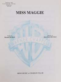 Jean-Pierre Bucolo: Miss Maggie