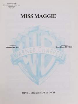 Jean-Pierre Bucolo: Miss Maggie