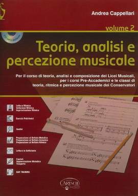 Andrea Cappellari: Teoria, Analisi E Percezione Musicale (Book/CD)