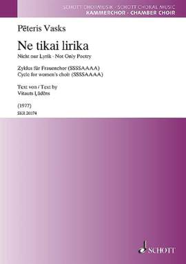 Vasks, P: Ne tikai lirika
