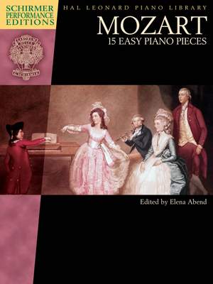 Wolfgang Amadeus Mozart: Mozart - 15 Easy Piano Pieces