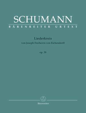 Schumann, Robert: Liederkreis op. 39