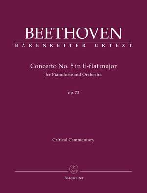 Beethoven, Ludwig van: Concerto for Pianoforte and Orchestra No. 5 in E-flat major op. 73