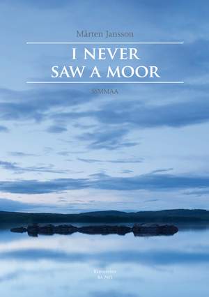 Jansson, Mårten: I Never Saw a Moor