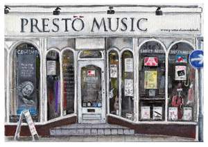 Presto Music Greetings Card