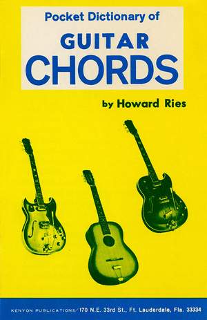 Howard Ries: Pocket Dictionary of Guitar Chords