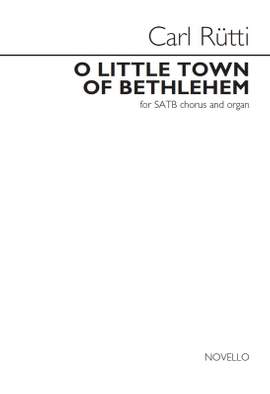 Carl Rütti: O Little Town Of Bethlehem
