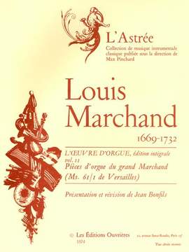 Louis Marchand: Louis Marchand: l'Oeuvre d'Orgue Vol. 2