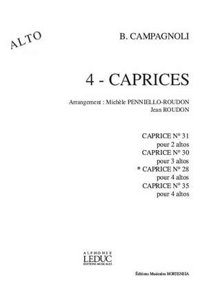 Bartolomeo Campagnoli: Caprice No.28