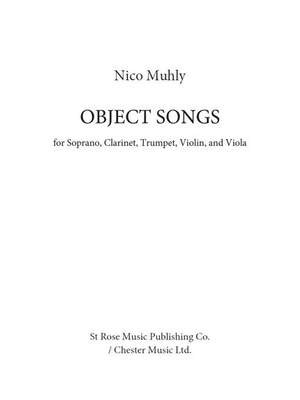 Nico Muhly: Object Songs