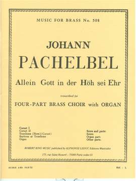 Pachelbel: Allein Gott In Der Höh