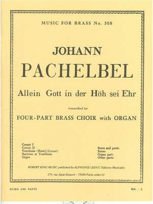 Pachelbel: Allein Gott In Der Höh