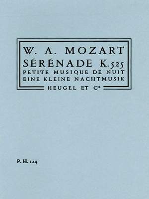 Wolfgang Amadeus Mozart: Serenade from Eine Kleine Nachtmusik KV525