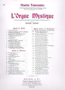 Charles Tournemire: L'Orgue mystique Vol.27