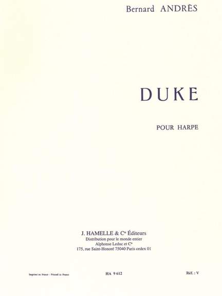 Bernard Andrès: Duke