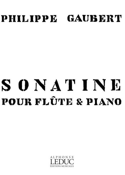 Philippe Gaubert: Sonatine