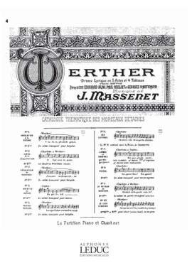 Jules Massenet: Wertherair No.4 Ariette de Sophie
