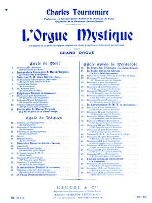 Charles Tournemire: L'Orgue Mystique Vol.07