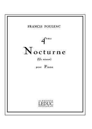 Francis Poulenc: Nocturne No.4 In C minor 'Bal fantôme'