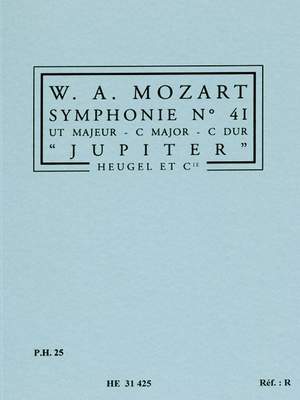 Wolfgang Amadeus Mozart: Symphony No.41 KV551 PH25
