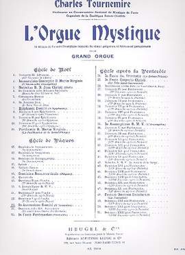 Charles Tournemire: L'Orgue mystique Vol.23