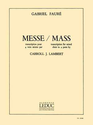 Gabriel Fauré: Messe Basse