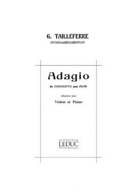 Germaine Tailleferre: Germaine Tailleferre: Adagio