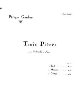 Philippe Gaubert: Philippe Gaubert: Cortege