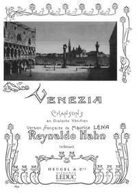 Reynaldo Hahn: Venezia