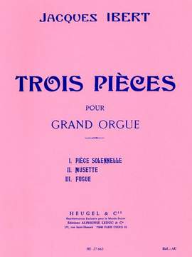 Jacques Ibert: Trois Pièces