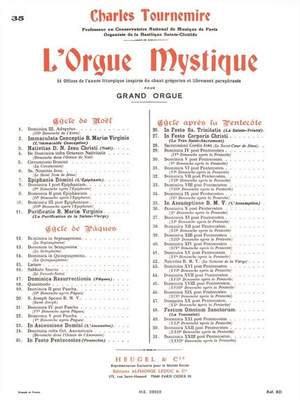 Charles Tournemire: L'Orgue Mystique Vol.35