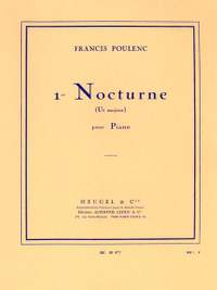 Francis Poulenc: Nocturne No.1 In C