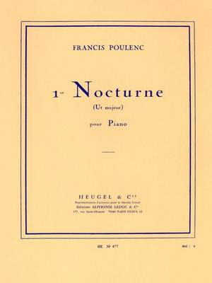 Francis Poulenc: Nocturne No.1 In C