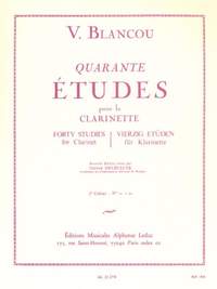 Victor Blancou: 40 Études - 2eme Cahier: Nos. 21-40
