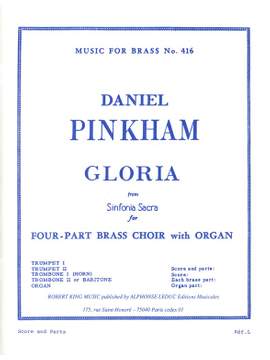 Pinkham: Gloria From Sinfonia Sacra