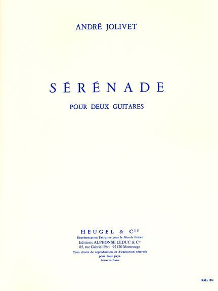 André Jolivet: Sérénade