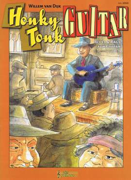 M. van Dijk: Honky Tonk Guitar (Blues & Rags)