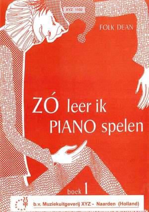 Folk Dean: Zo Leer Ik Piano Spelen 1
