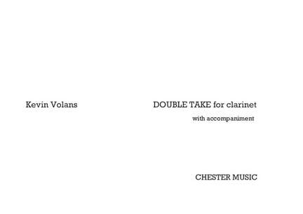 Kevin Volans: Double Take