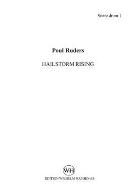 Poul Ruders: Hailstorm Rising