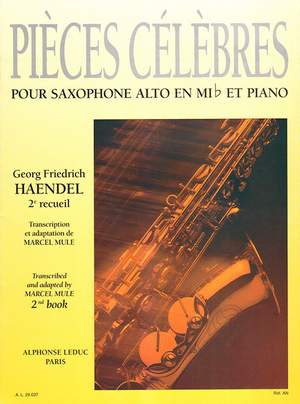 Georg Friedrich Händel: Pièces Célèbres Vol.2