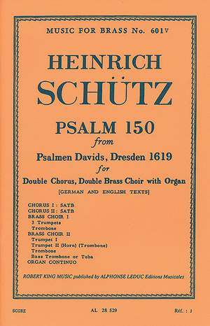 Heinrich Schütz: Psalm 150