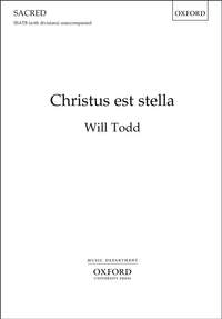 Todd, Will: Christus est stella