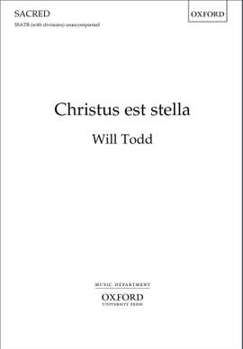 Todd, Will: Christus est stella
